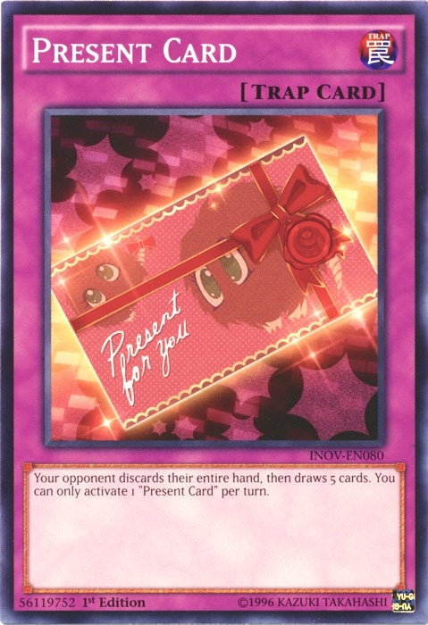 Present Card (80) (INOV) - YuGiOh Single