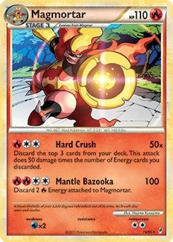 Image for Magmortar - 16/95 (Call of Legends) (016/95) (Deck Exclusives) - Pokemon