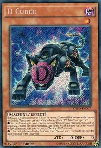 D Cubed (7) (DESO) - YuGiOh Single