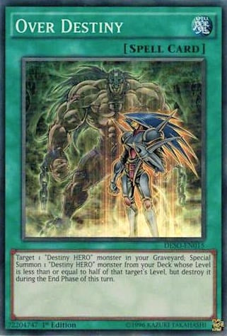 Over Destiny (15) (DESO) - YuGiOh Single