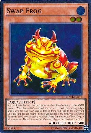 Swap Frog (UTR) (3001) (OP03) - YuGiOh Single