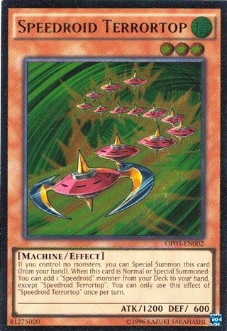 Speedroid Terrortop (UTR) (3002) (OP03) - YuGiOh Single