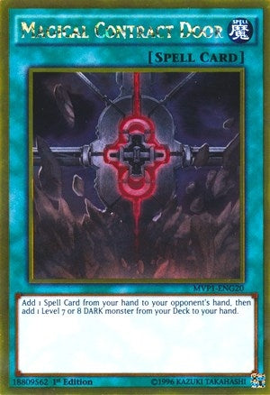 Magical Contract Door (120) (MVP1-ENG) - YuGiOh Single