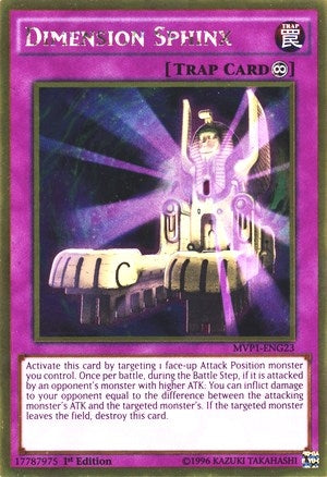 Dimension Sphinx (123) (MVP1-ENG) - YuGiOh Single