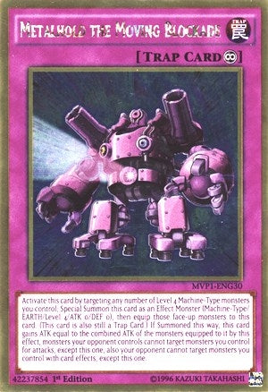 Metalhold the Moving Blockade (130) (MVP1-ENG) - YuGiOh Single