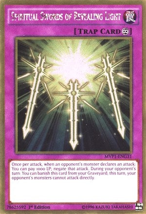 Spiritual Swords of Revealing Light (131) (MVP1-ENG) - YuGiOh Single