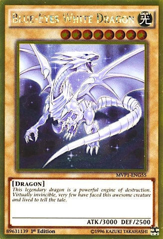 Blue-Eyes White Dragon (155) (MVP1-ENG) - YuGiOh Single