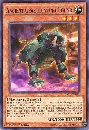 Ancient Gear Hunting Hound (13) (RATE) - YuGiOh Single