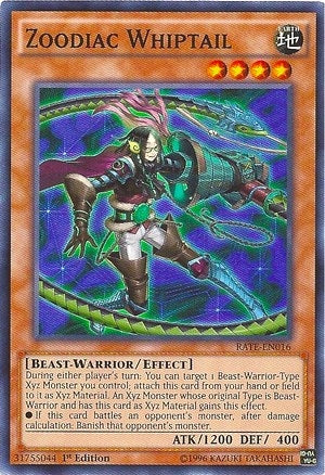 Zoodiac Whiptail (16) (RATE) - YuGiOh Single