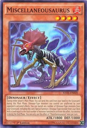 Miscellaneousaurus (28) (RATE) - YuGiOh Single
