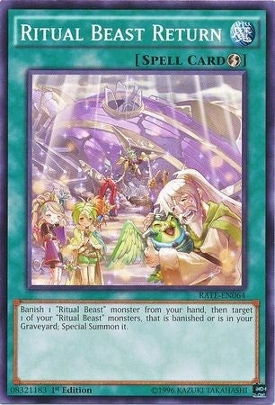 Ritual Beast Return (64) (RATE) - YuGiOh Single