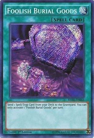 Foolish Burial Goods (65) (RATE) - YuGiOh Single