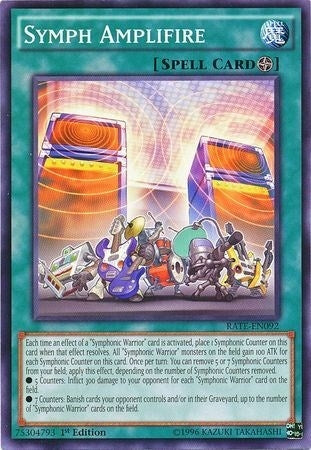 Symph Amplifire (92) (RATE) - YuGiOh Single