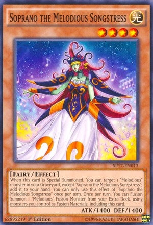 Soprano the Melodious Songstress (17013) (SP17) - YuGiOh Single