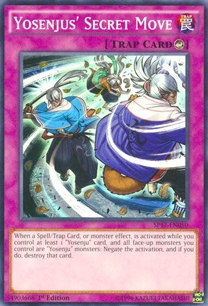 Yosenjus’ Secret Move (Starfoil) (17050) (SP17) - YuGiOh Single