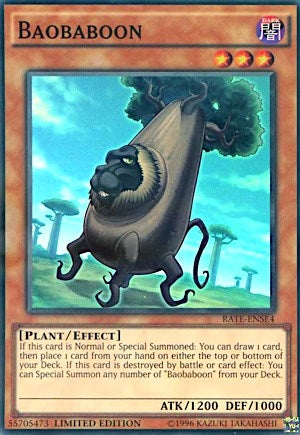 Baobaboon (4) (RATE) - YuGiOh Single