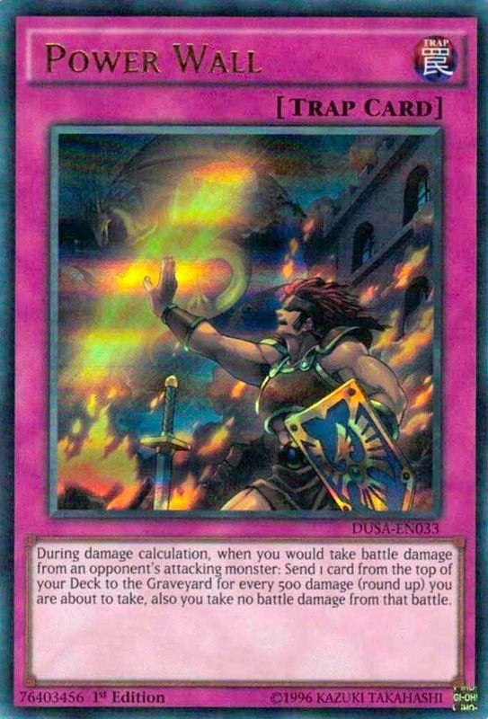 Power Wall (33) (DUSA) - YuGiOh Single