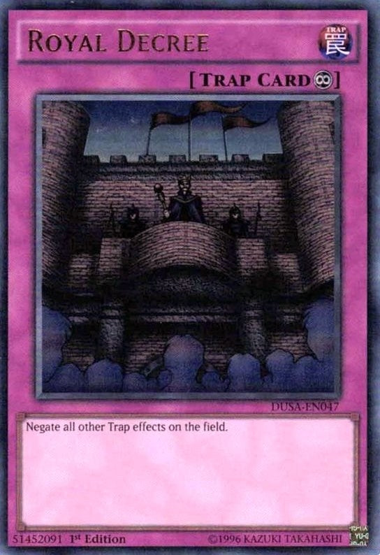 Royal Decree (47) (DUSA) - YuGiOh Single