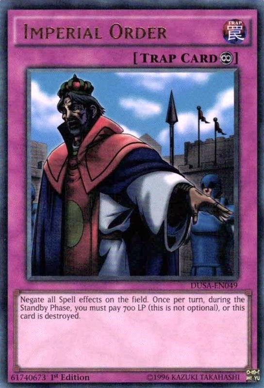 Imperial Order (49) (DUSA) - YuGiOh Single