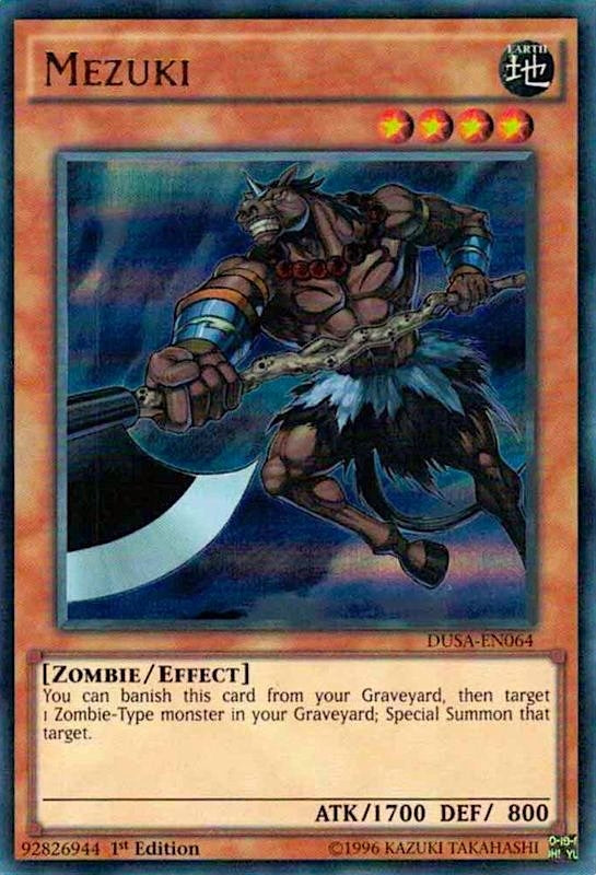 Mezuki (64) (DUSA) - YuGiOh Single