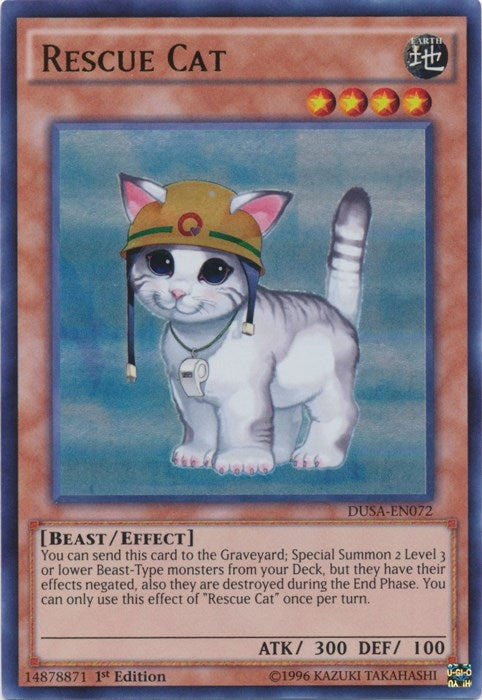 Rescue Cat (72) (DUSA) - YuGiOh Single