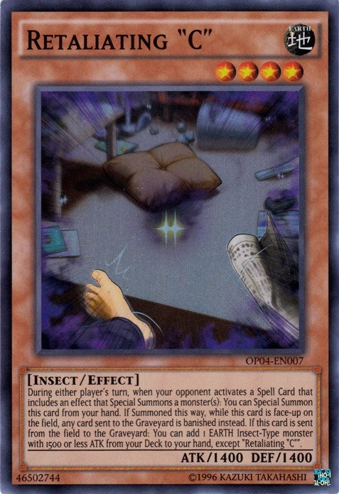 Retaliating āCā (4007) (OP04) - YuGiOh Single