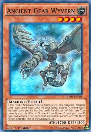 Ancient Gear Wyvern (3003) (SR03) - YuGiOh Single