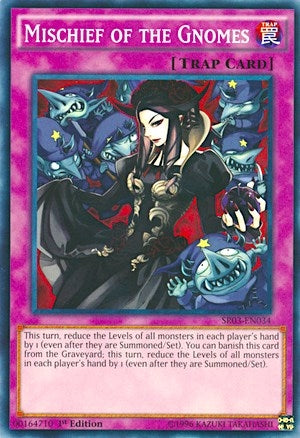 Mischief of the Gnomes (3034) (SR03) - YuGiOh Single