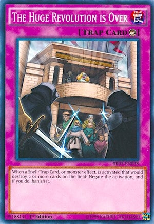The Huge Revolution is Over (3038) (SR03) - YuGiOh Single
