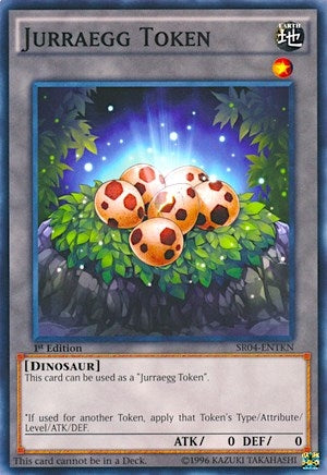 Token: Jurraegg (4) (SR04) - YuGiOh Single