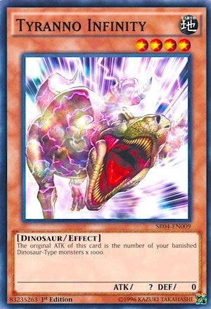 Tyranno Infinity (4009) (SR04) - YuGiOh Single
