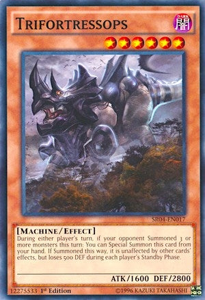 Trifortressops (4017) (SR04) - YuGiOh Single