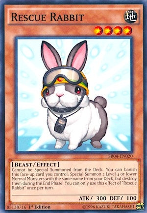Rescue Rabbit (4020) (SR04) - YuGiOh Single