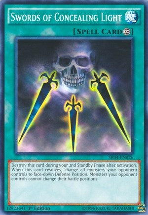 Swords of Concealing Light (4026) (SR04) - YuGiOh Single