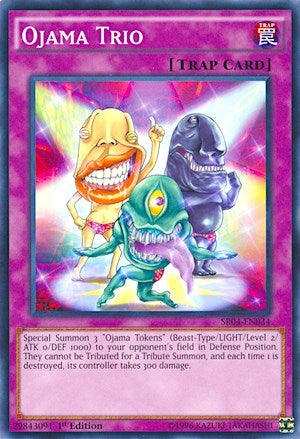 Ojama Trio (4034) (SR04) - YuGiOh Single