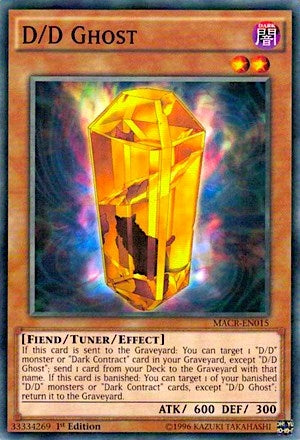 D/D Ghost (15) (MACR) - YuGiOh Single
