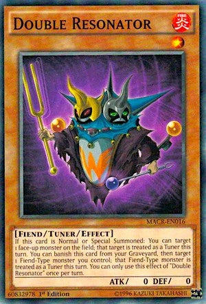 Double Resonator (16) (MACR) - YuGiOh Single