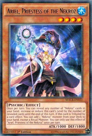 Ariel Priestess of the Nekroz (31) (MACR) - YuGiOh Single