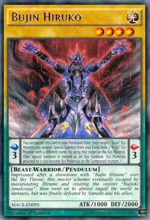 Bujin Hiruko (92) (MACR) - YuGiOh Single