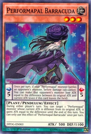 Performapal Barracuda (3) (DPDG) - YuGiOh Single