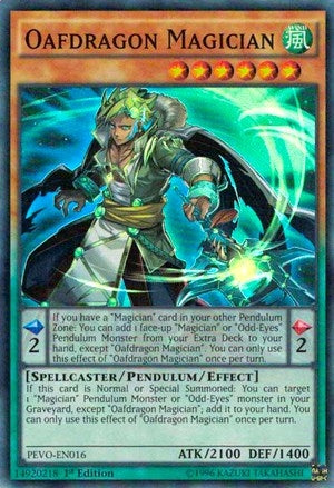 Oafdragon Magician (16) (PEVO) - YuGiOh Single