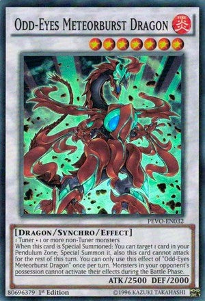 Odd-Eyes Meteorburst Dragon (32) (PEVO) - YuGiOh Single