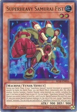 Superheavy Samurai Fist (10) (BLLR) - YuGiOh Single