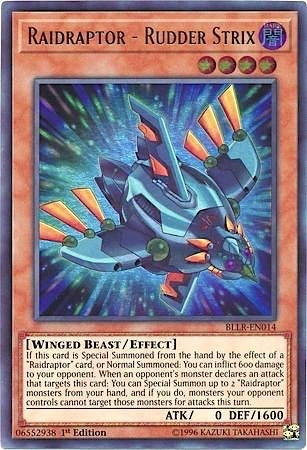 Raidraptor - Rudder Strix (14) (BLLR) - YuGiOh Single