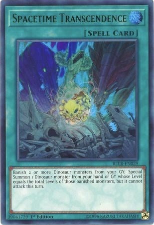 Spacetime Transcendence (29) (BLLR) - YuGiOh Single
