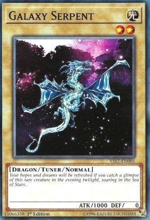 Galaxy Serpent (17005) (YS17) - YuGiOh Single