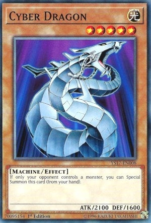Cyber Dragon (17008) (YS17) - YuGiOh Single