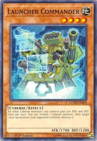 Launcher Commander (4) (COTD) - YuGiOh Single