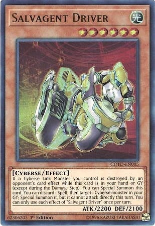 Salvagent Driver (5) (COTD) - YuGiOh Single