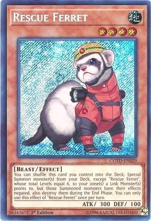 Rescue Ferret (29) (COTD) - YuGiOh Single